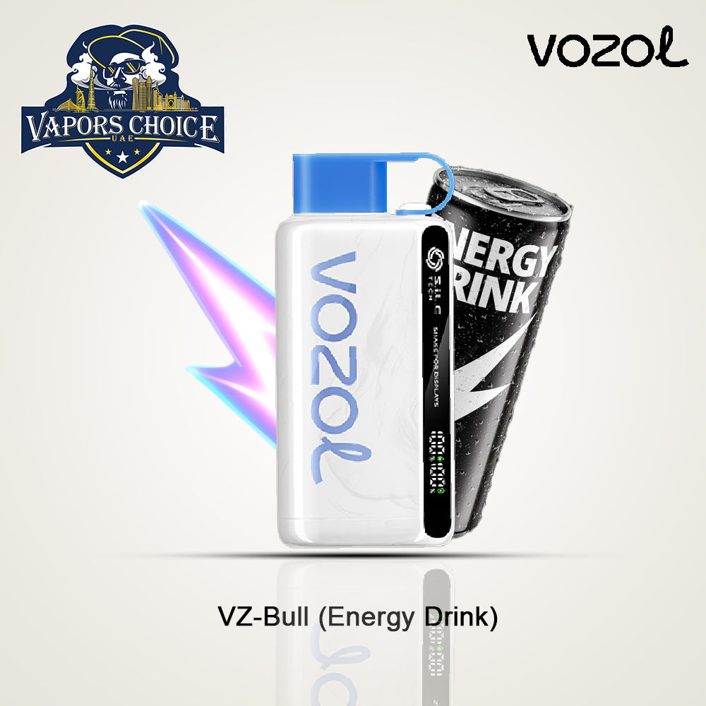 VOZOL STAR (50mg) 12000 PUFFS - DISPOSABLE VAPE VZ-Bull Energy Drink UAE Dubai & Abu Dhabi